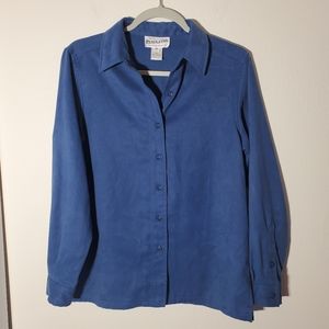 Pendleton Faux Suede button down